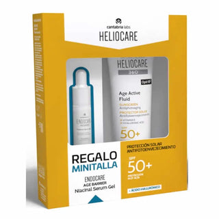 Heliocare Set Age Active Fluid Sunscreen Spf50+ 2 Pieces