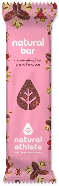NATURAL ATHLETE Beetroot & Pistachio Energy Bar