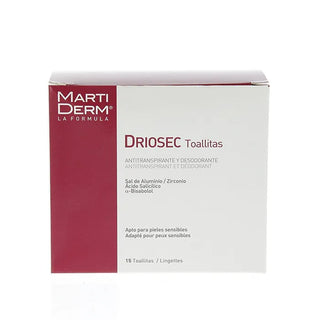 MARTIDERM Driosec 15 Wipes