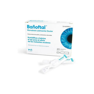 Bañoftal Lubricante Ocular Monodosis