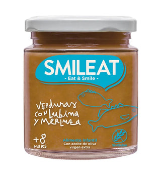 SMILEAT Potito Bio Verduras Lubina Merluza