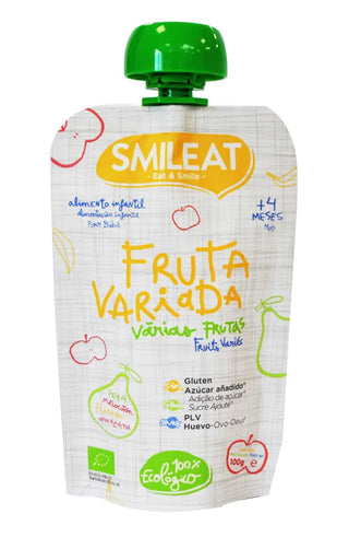 SMILEAT Pouch Fresa Plátano