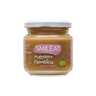 SMILEAT Potito Bio Frambuesa y Melocotón