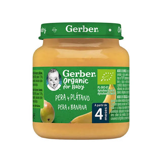 Gerber Organic Pear & Banana