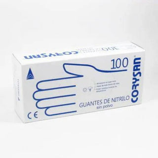 Corysan Nitrile Gloves Small Powdered