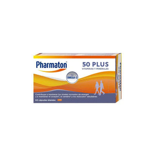 Pharmaton 50 Plus 60 Capsules