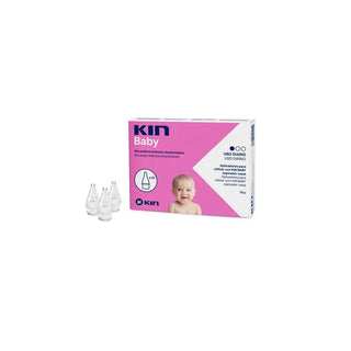 KIN Baby Nasal Aspirator Soft Replacement Tips 10 Pack