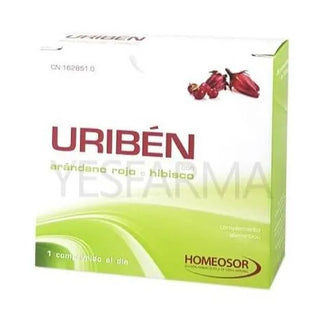 Pharmasor Uriben Cranberry 28 Tablets
