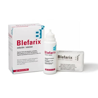 LABORATORIO VIÑAS Blefarix Solution with 100 Gauze Pads
