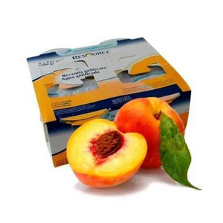 MERITENE Nestlé Resource Gelled Water Peach 4 Unidades