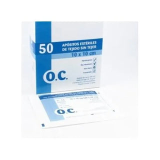 O.C Sterile Non-Woven Compress 10x10cm 50 Units