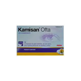 MYLAN Kamisan Ofta Ophthalmic Sterile Gauze 14 Units