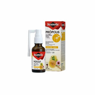 JUANOLA Propolis with Honey Echinacea Sage and Vitamin B3 Oral Spray