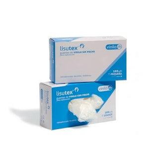 LISUTEX Vinyl Gloves Large 100 Units