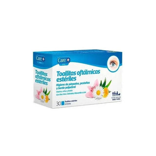 Care+ Toallitas Oftálmicas Estériles