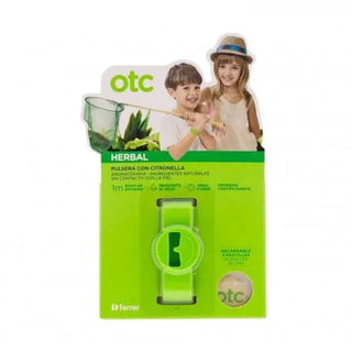 OTC Herbal Kids Mosquito Repellent Bracelet Green