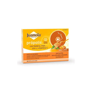 JUANOLA Própolis Hedera Honey Flavour 24 Pastilles