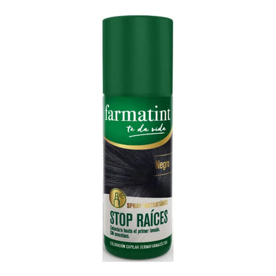 Farmatint Spray Stop Root Black Hair Colour