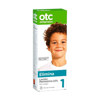 Loción antipiojos de permetrina de venta libre al 1.5%