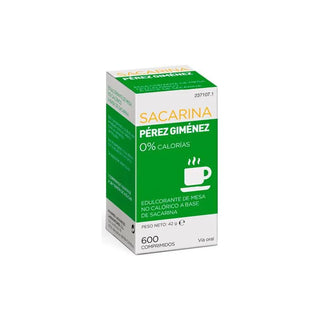 Pérez Giménez Sacarina 600 Tablets Dispenser