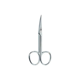 BETER Professional Curved Chrome Manicure Scissors For Cuticle