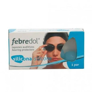 FEBREDOL Silicone Ear Plugs 2-Pack