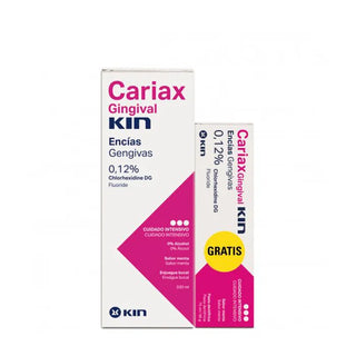 KIN Cariax Gingival Set Mouthwash and Toothpaste