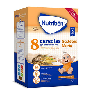 Nutriben 8 Cereals Honey Biscuits