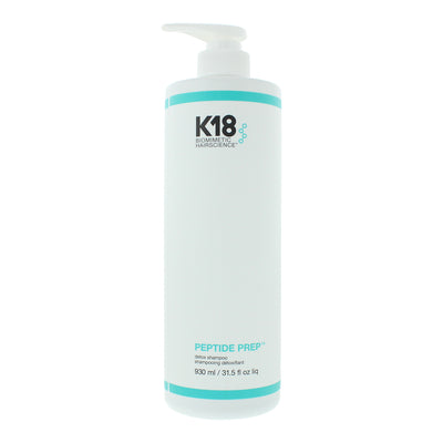 K18 Detox Peptide Prep Activated Charcoal Hair Shampoo Deep Cleansing