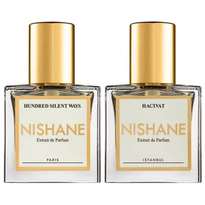 NISHANE Set Hundred Silent Ways & Hacivat 2x15ml Travel