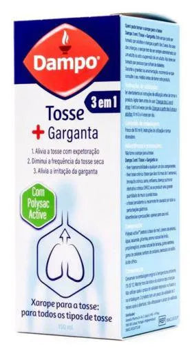 DAMPO 3 In 1 Cough Throat Syrup