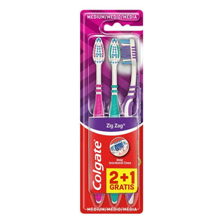COLGATE Zig Zag Toothbrush 2+1