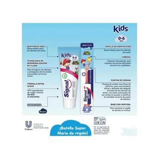 SIGNAL Kids Super Mario Toothpaste