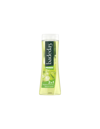 BADEDAS Fresh 2en1 Citrus & Jasmine Shower Gel Shampoo 600ml