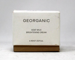 Georganic Goat Milk Brightening Brightening Cream For Face