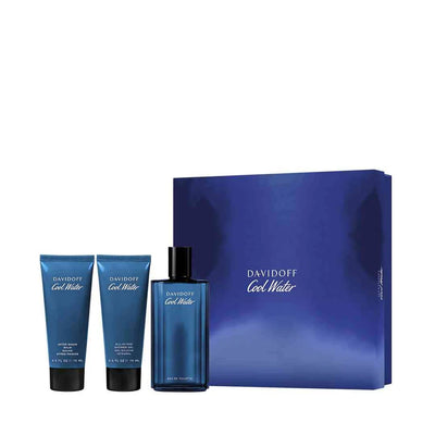 Davidoff Cool Water Set - After Shave Balm + After Shave Lotion + Shower Gel | EDT