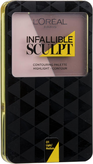 L'Oreal Paris Infallible Sculpt Contour Palette 01 Light Medium — BeautyCorner.gr