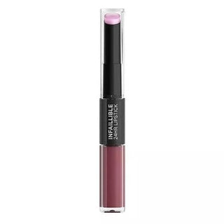 L'Oreal Infaillible 24HR Duo Lipstick 209 Violet Parfait — BeautyCorner.gr