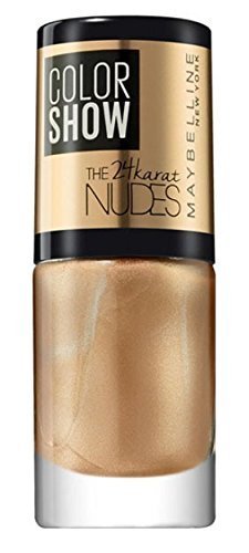 Maybelline Color Show 24 Karat Nudes Nail Polish 474 Gilded In Gold — BeautyCorner.gr