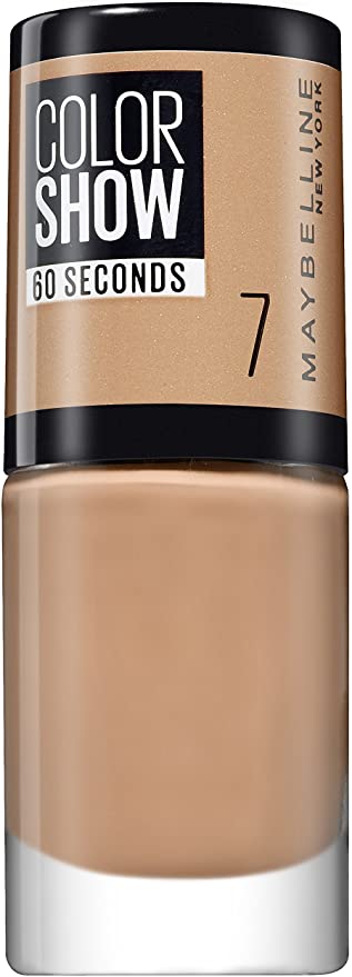 Maybelline Color Show 60 Seconds Nail Polish 7 Nude Suede — BeautyCorner.gr