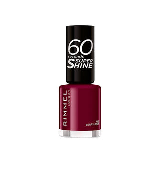 Rimmel London 60 Seconds Super Shine Nail Polish 712 Berry Pop