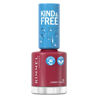 Rimmel London Kind & Free Nail Polish 166 Cherry Chance — BeautyCorner.gr