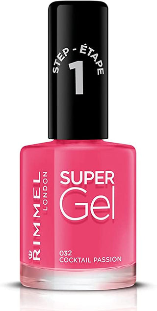 Rimmel London Super Gel Nail Polish 032 Cocktail Passion
