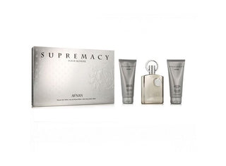 Afnan Supremacy Silver + Βάλσαμο για μετά το ξύρισμα + Αφρόλουτρο | EDP