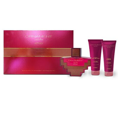 Afnan Ornament Purple Allure Set - + Body Lotion + sh/gel | EDP