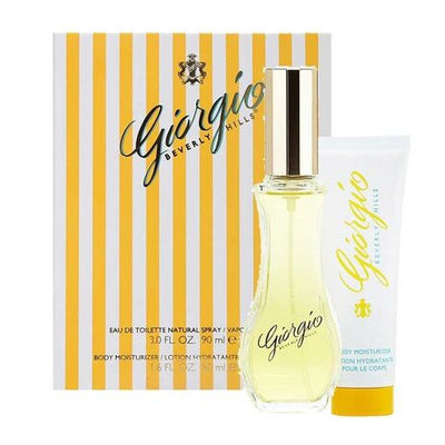 Giorgio Beverly Hills Giorgio Yellow Set - + Body Lotion | EDT