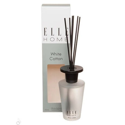 Elle Home Scented Diffuser - White Cotton