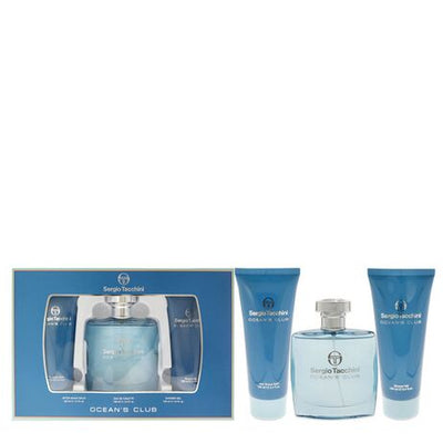 Sergio Tacchini Ocean's Club Set - + After Shave Balm + Shower Gel | EDT