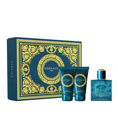 Versace Eros Set + After Shave Balm + Shower Gel | EDT