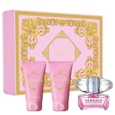 Versace Bright Crystal + Body Lotion + Shower Gel | EDT